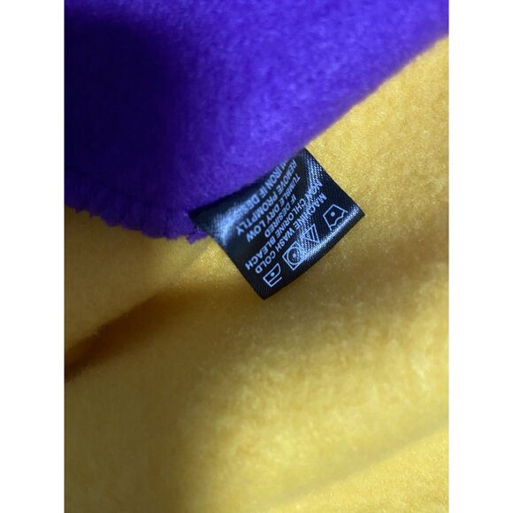 Minnesota Vikings NFL Team Apparel Crewneck Sweatshirt Small Purple & Yellow - Picture 8 of 12